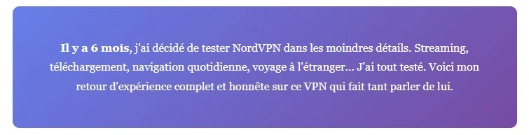 Avis NordVPN 2025 : Mon Test Complet Après 6 Mois d'Utilisation Intensive