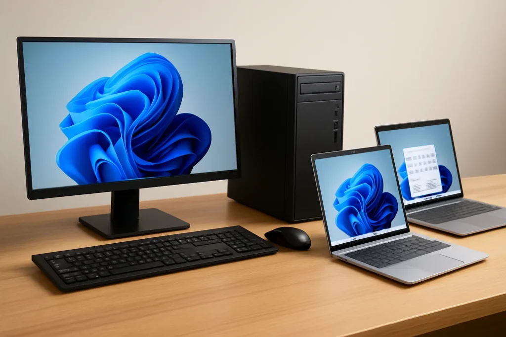 Comment Choisir entre PC de Bureau et Ordinateur Portable ? Le Guide Ultime 2025
