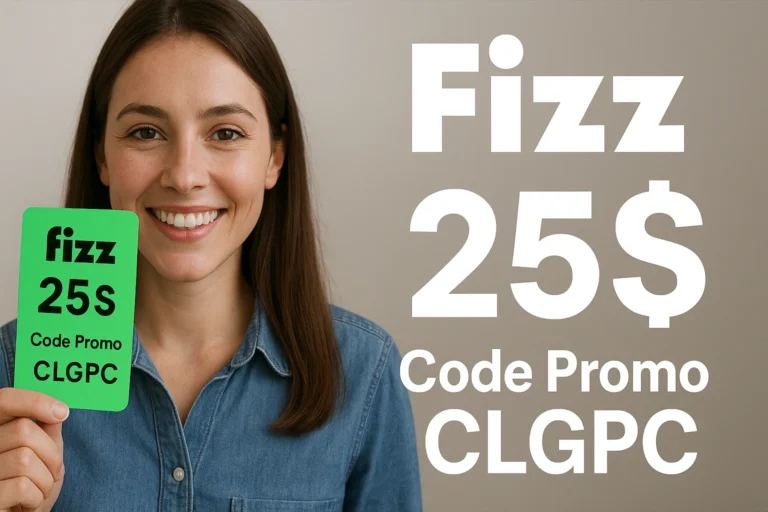 Comment obtenir votre prime de référence Fizz de 25$ : Code promo CLGPC 2026