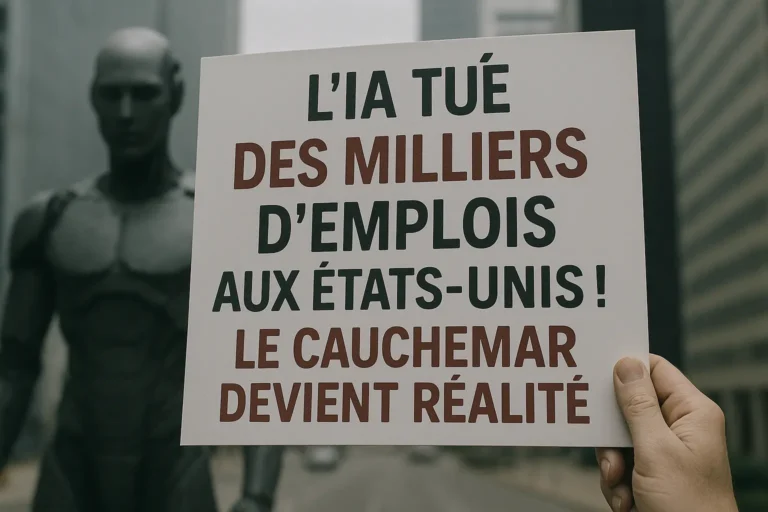 IA tue des milliers d’emplois aux États-Unis ! Le cauchemar devient réalité