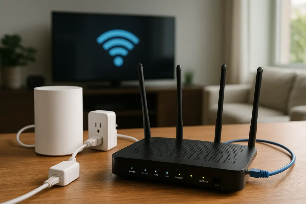 Internet, Réseau et Connexion à Domicile