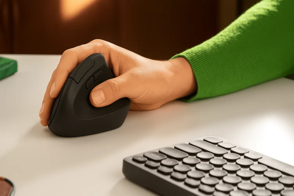 Meilleure souris ergonomique 2025 : Guide d'achat expert pour éviter les douleurs au Québec