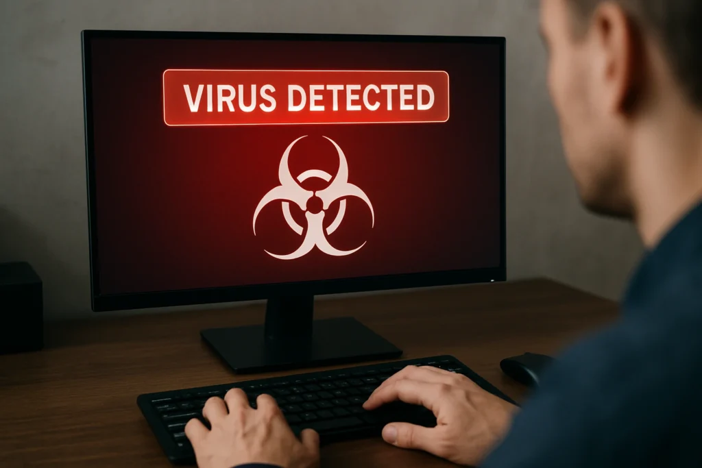 Virus informatique détecté sur votre PC ? Voici exactement quoi faire (Guide complet 2025)