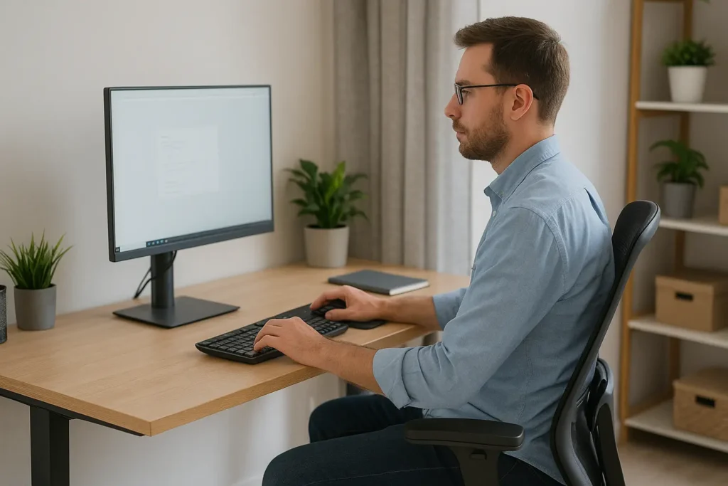 Comment installer un bureau ergonomique pour PC – Guide pratique 2025