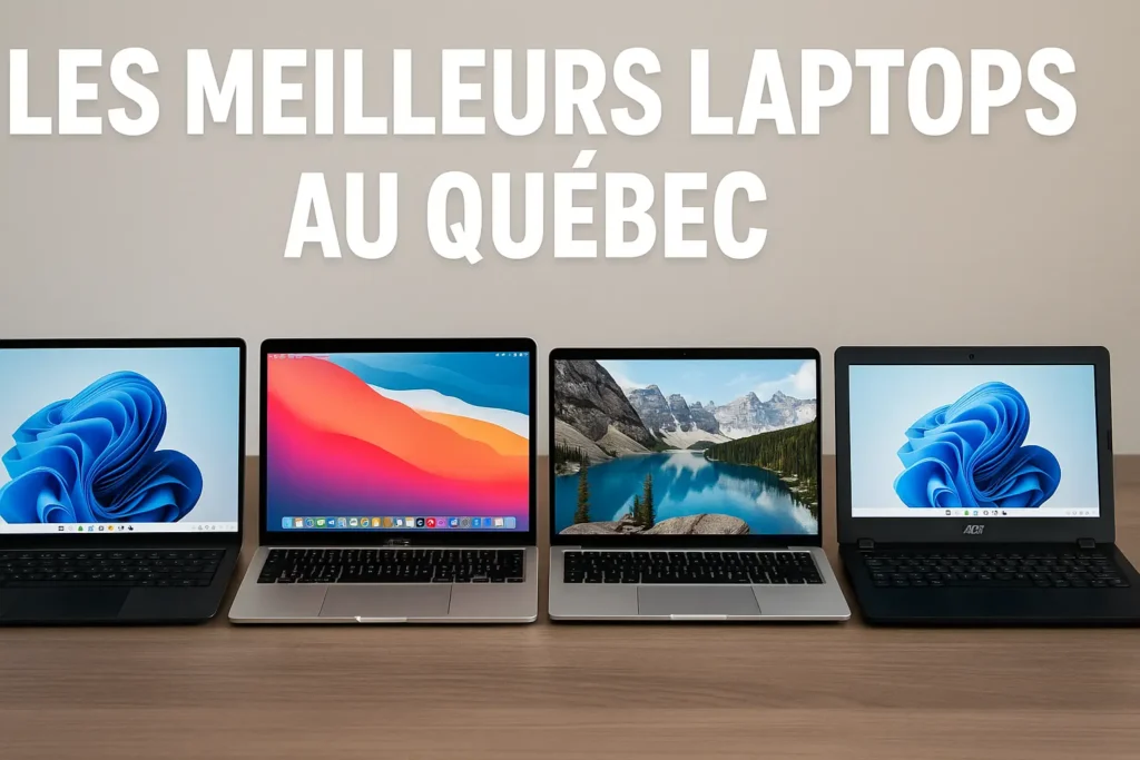 Meilleurs Laptops au Québec 2025