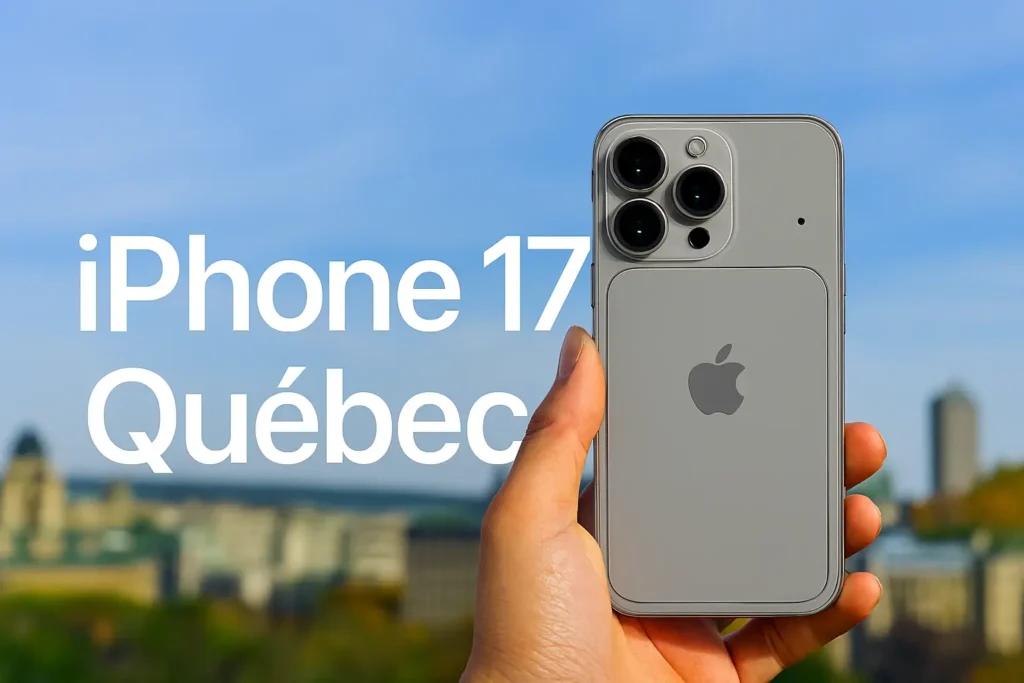 iPhone 17 Québec - Prix, Disponibilité et Guide d'Achat Complet 2025