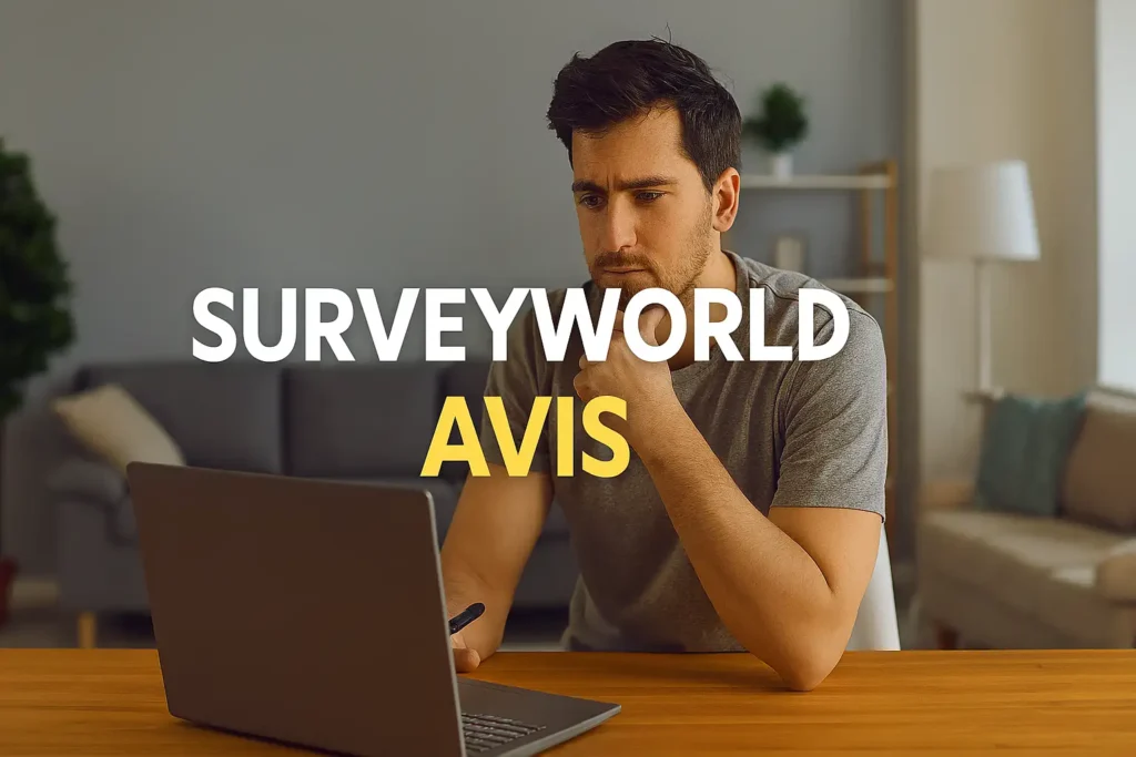 SurveyWorld Avis 2025 : Mon expérience honnête sur cette plateforme de sondages rémunérés
