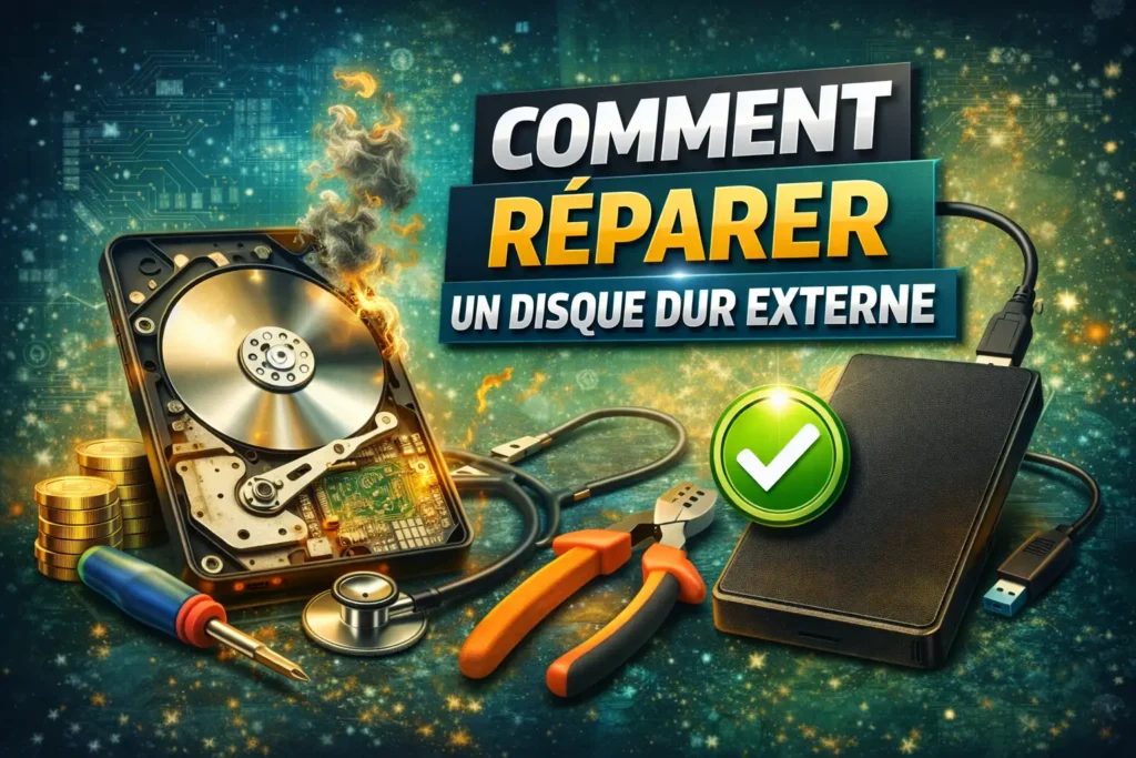 Comment Réparer un Disque Dur Externe 