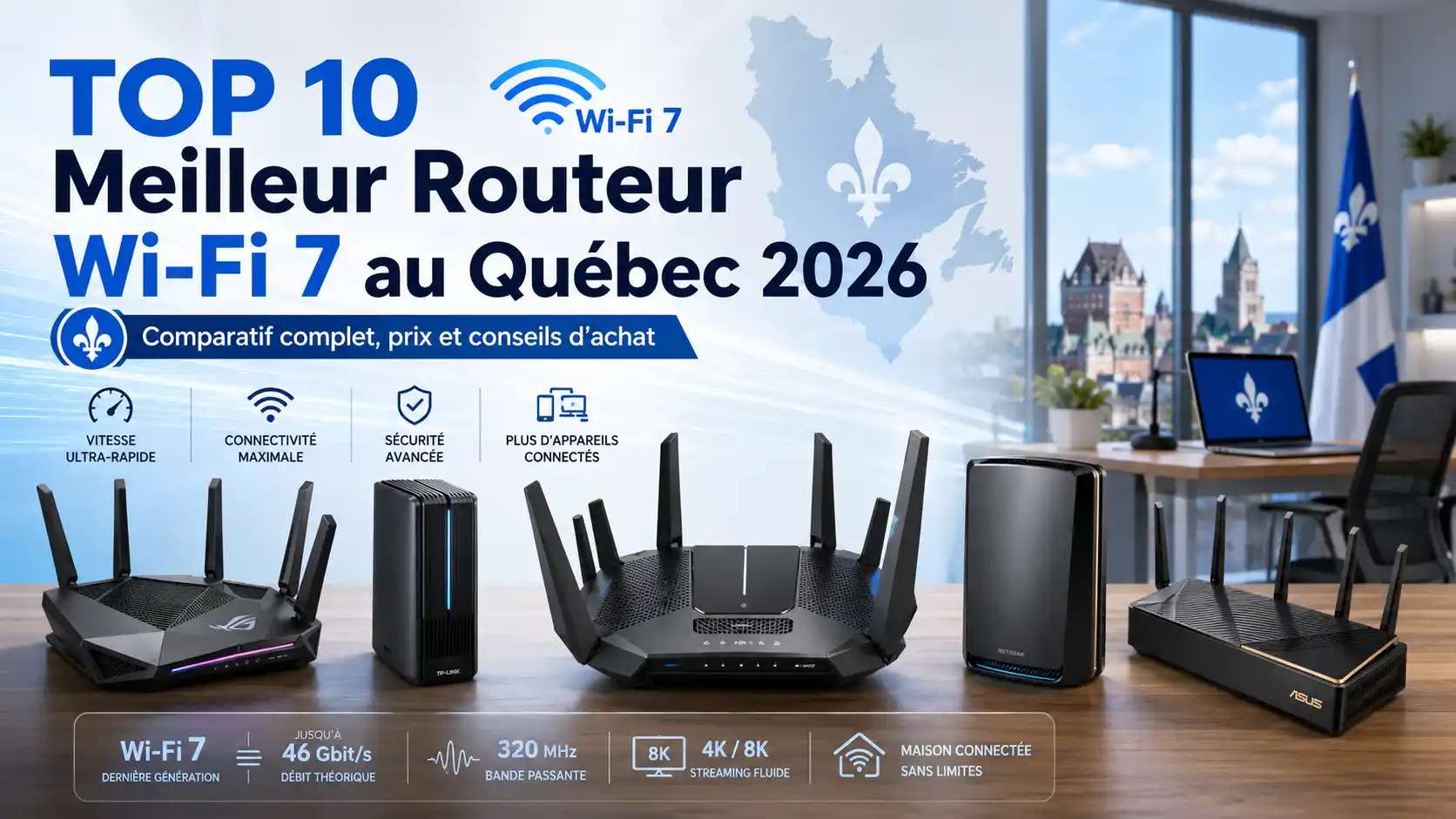 TOP 10 Meilleur Routeur Wi-Fi 7 au Québec 2026 : Comparatif Complet, Prix et Conseils d Achat