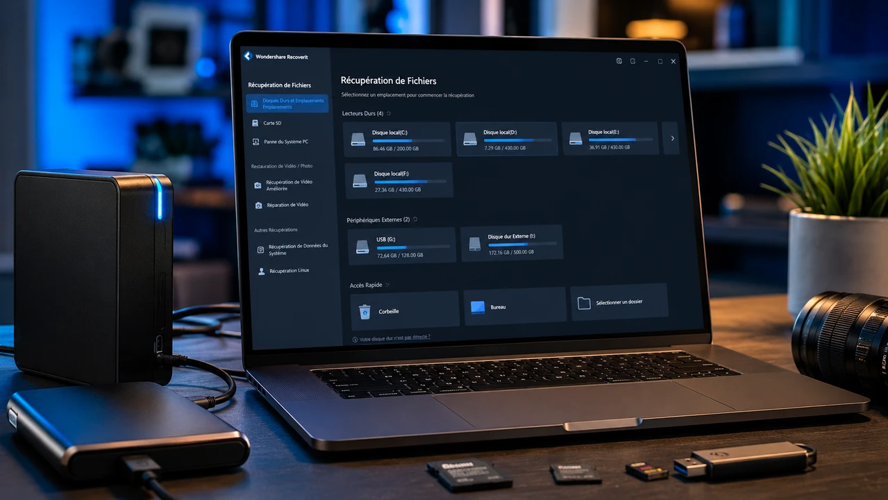 Meilleur logiciel de récupération de données gratuit sur Windows 11