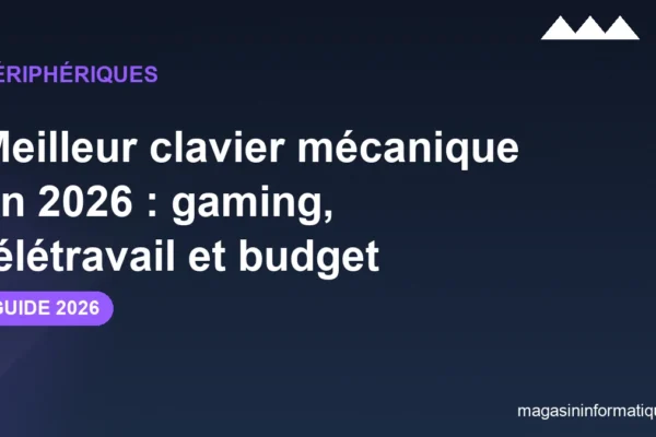Meilleur clavier mecanique 2026 Quebec : Keychron Q1 Max, Ducky One 3, RK61 et Wooting compares