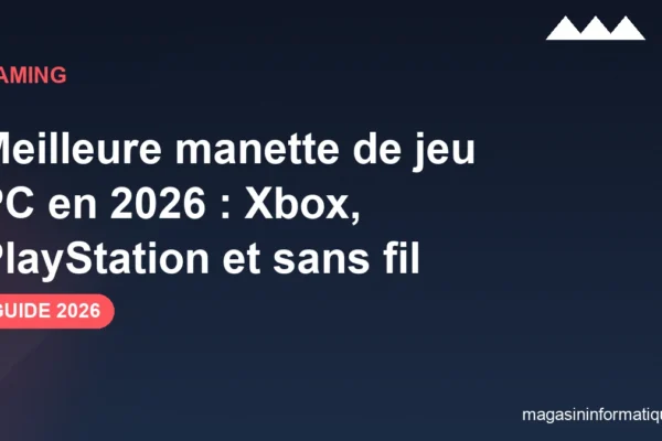 Meilleure manette pc 2026 Quebec : Xbox Wireless, 8BitDo Ultimate, DualSense et GameSir compares